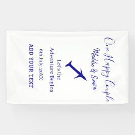 Lona Una pareja feliz comienza la aventura boda co