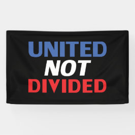 Lona Unidos no dividido - rojo, blanco, azul, negro