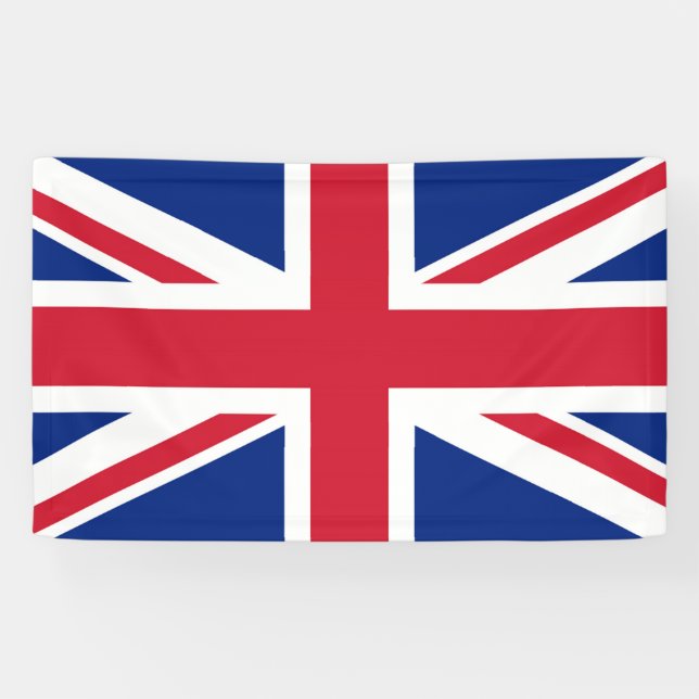 Lona Union Jack Flag bnrcn (Horizontal)