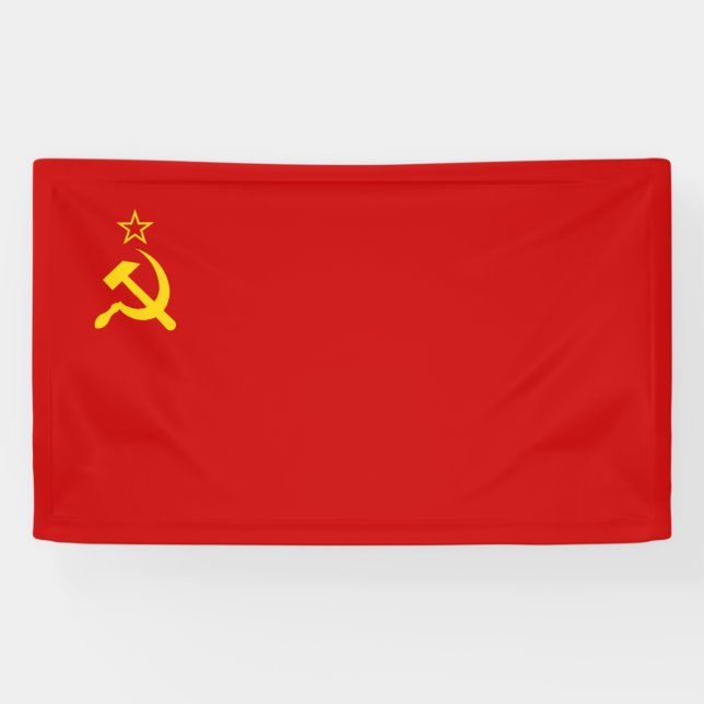 Lona Unión Soviética (URSS) (Martillo y esquisto comuni (Horizontal)