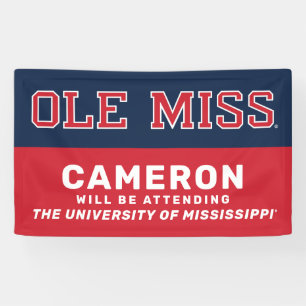 Lona Universidad de Misisipi   Ole Miss Wordmark