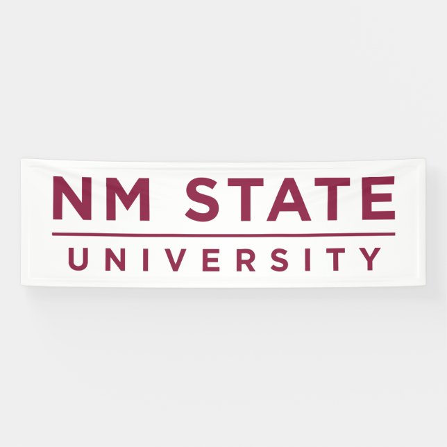 Lona Universidad Estatal de NM (Horizontal)