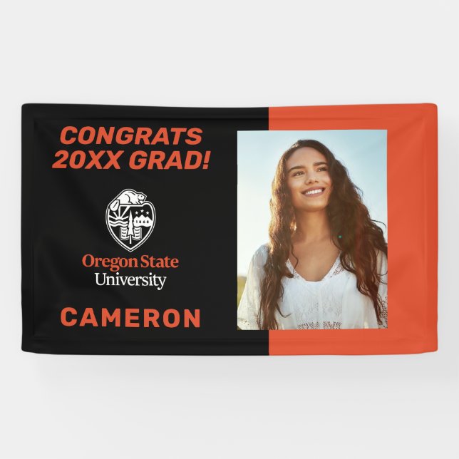 Lona Universidad Estatal de Oregon (Horizontal)