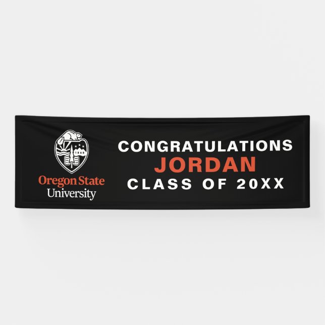 Lona Universidad Estatal de Oregon (Horizontal)