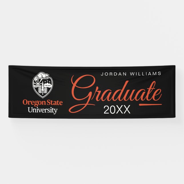 Lona Universidad Estatal de Oregon (Horizontal)