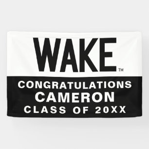 Lona Universidad Wake Forest   Wake Wordmark