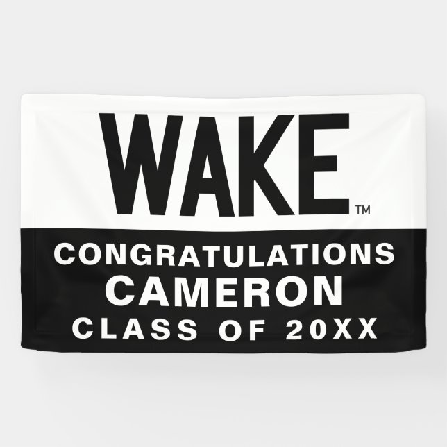 Lona Universidad Wake Forest | Wake Wordmark (Horizontal)