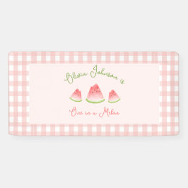 Lona Uno en Melón Cumpleaños