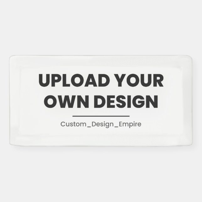 Lona Upload Your Own Design Here | Custom Template (Horizontal)