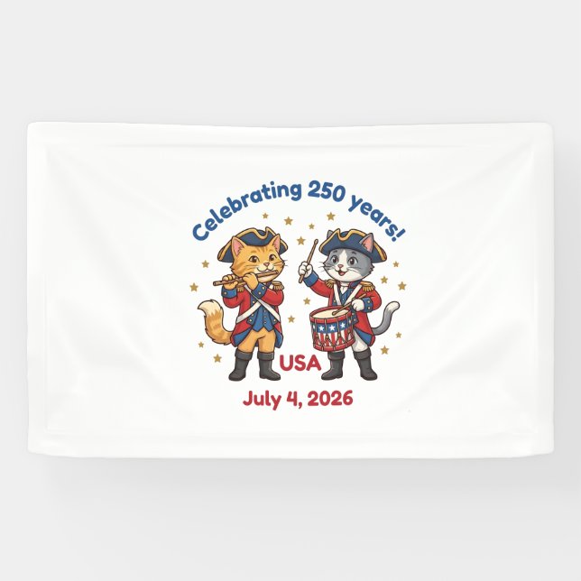 Lona USA 250th Anniversary Souvenir,July 4 2026  (Horizontal)