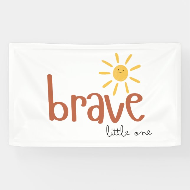 Lona valiente pequeño un banner gran Rótulo interior li (Horizontal)