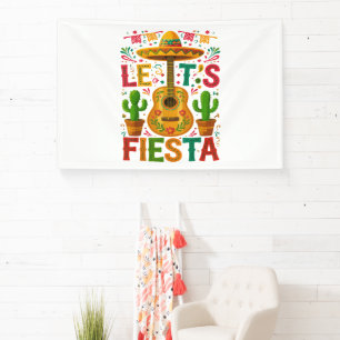 Lona Vamos a Fiestar Fiesta Cinco De Mayo