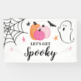 Lona Vamos a tener un Halloween espeluznante calabazas