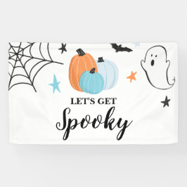 Lona Vamos a tener un Halloween espeluznante calabazas