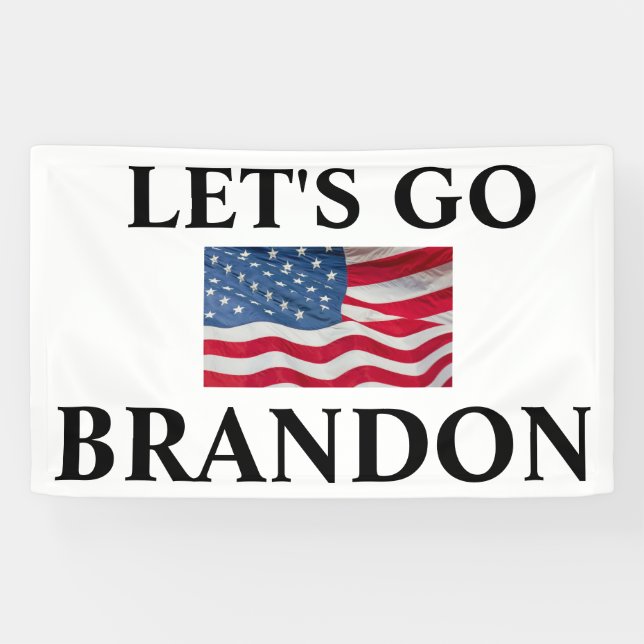 Lona Vamos Brandon Vinyl Banner (Horizontal)