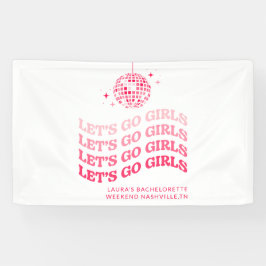 Lona Vamos Chicas - Bachelorette Party - Banner