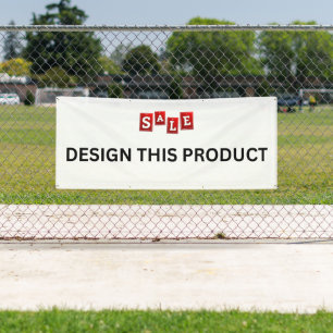 Lona VENTA! Banner - 2,5' x 6' - Exterior con Grommet M