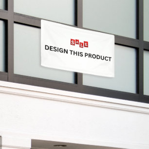 Lona VENTA! Banner - 2.5'x4' - Exterior - Personalizado