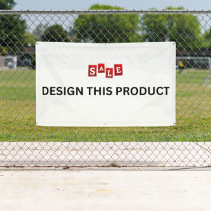 Lona ¡VENTA! Banner - 3' x 5' - Exterior con Ojetes de