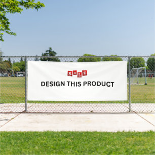 Lona ¡VENTA! Banner - 4'x10' - Exterior - Personalizado