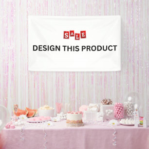 Lona ¡VENTA! Banner - 90 cm x 150 cm - Interior - Perso