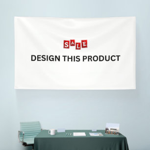 Lona VENTA! Cartel - 6'x10' - Interior - Personalizado