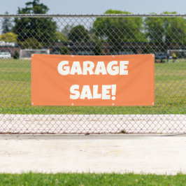 Lona ¡VENTA DE GARAGE! Banner