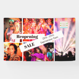 Lona Venta de imágenes de Fiesta de collage de fotos