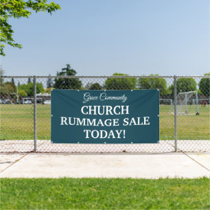 Lona ¡Venta de Objetos Usados en la Iglesia! Banner