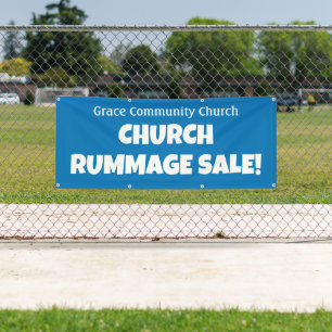 Lona Venta de rumores de la Iglesia Personalizada! Bann