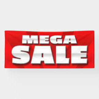 Lona VENTA MEGA de la BANDERA - 2,5' x6