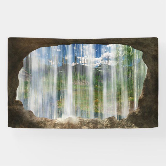 Lona Ventana en el cartel de Cwm (Horizontal)