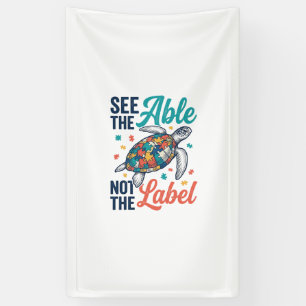 Lona Ver el diseño de la camiseta de concienciación sob