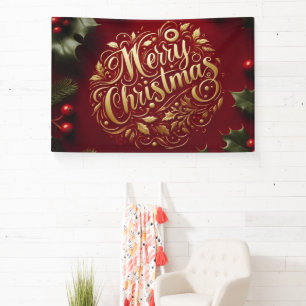 Lona Verdor navideño
