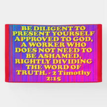 Verso de la Biblia de 2 Timothy 2:15.