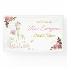 Vestido de novia personalizado flores rosadas