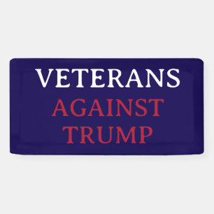 LONA VETERANOS CONTRA TRUMP
