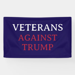 LONA VETERANOS CONTRA TRUMP