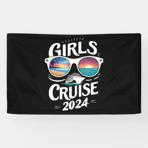 Lona Viaje de Crucero de Chicas Vacaciones 2024 Amantes