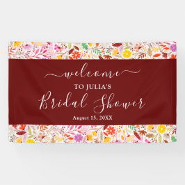 Lona Vibrante Tulip Summer Flowers Bridal Shower