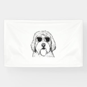 Lona Viejo boceto de Sheepdog inglés dibujo de perro de