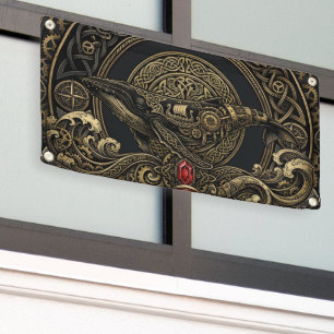 Lona Viking Whale Steampunk – Guardián del Norte