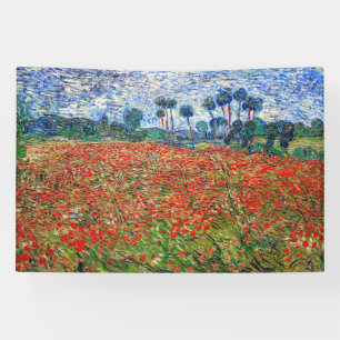 Lona Vincent van Gogh - Campo de amapolas