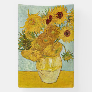 Lona Vincent Van Gogh - Jarrón con doce girasoles