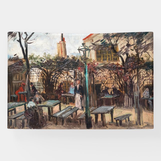 Lona Vincent Van Gogh - La Guinguette en Montmartre (Horizontal)
