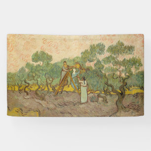 Lona Vincent van Gogh - Mujeres recogiendo aceitunas