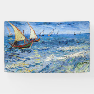 Lona Vincent van Gogh - Paisaje marino cerca de Saintes