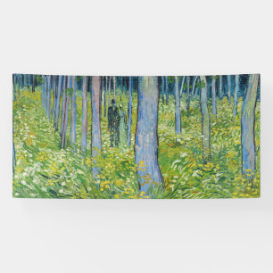 Lona Vincent van Gogh - Sotobosque con dos figuras