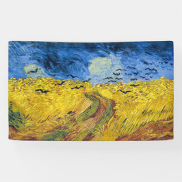 Lona Vincent van Gogh - Wheatfield con cuervos