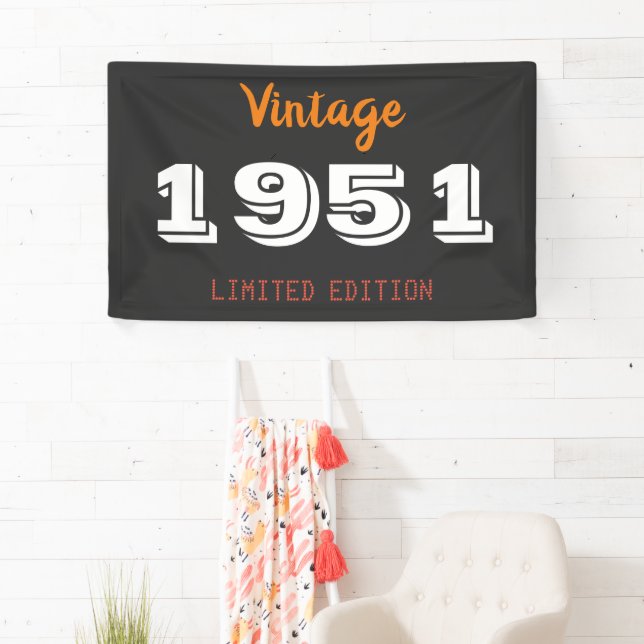 Lona Vintage 1951 Limited Edition 75th Birthday Party (In situ)